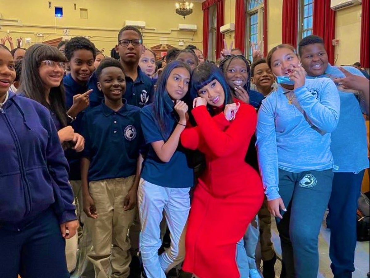Cardi B Donates $100K to Her Former Middle School